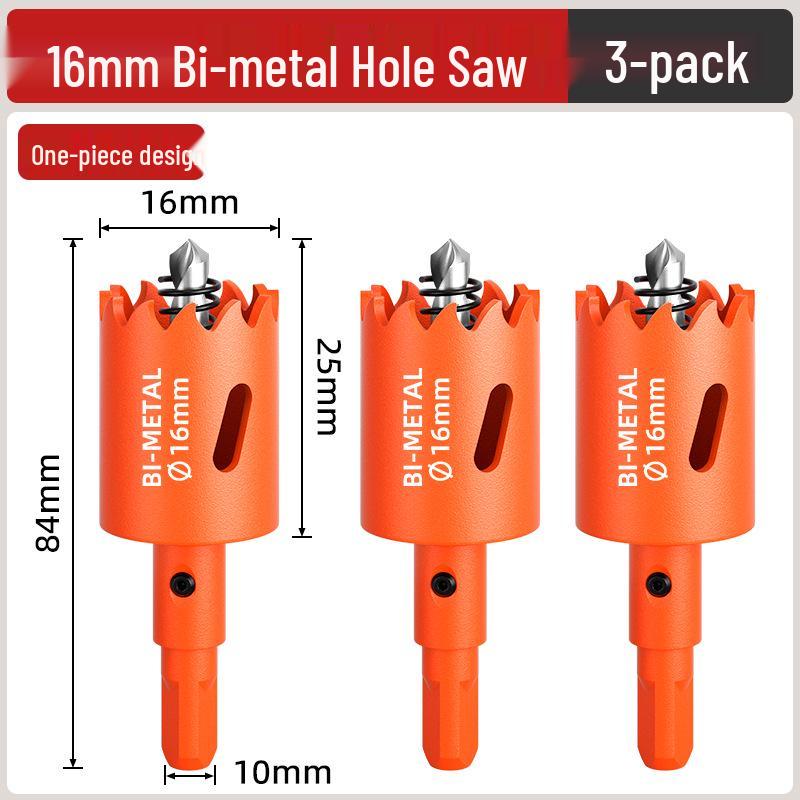 Pânză de găurit bimetalică pentru prelucrarea lemnului: Burghiu pentru Lemn, Gips-carton, Metal, Plastic și PVC - Măritor Găuri pentru Spoturi Încasetate 75mm.