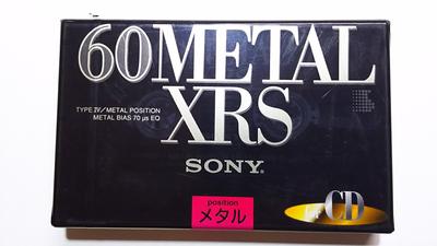 Sony Fita Metálica METAL XRS 60 minutos C-60MXRS