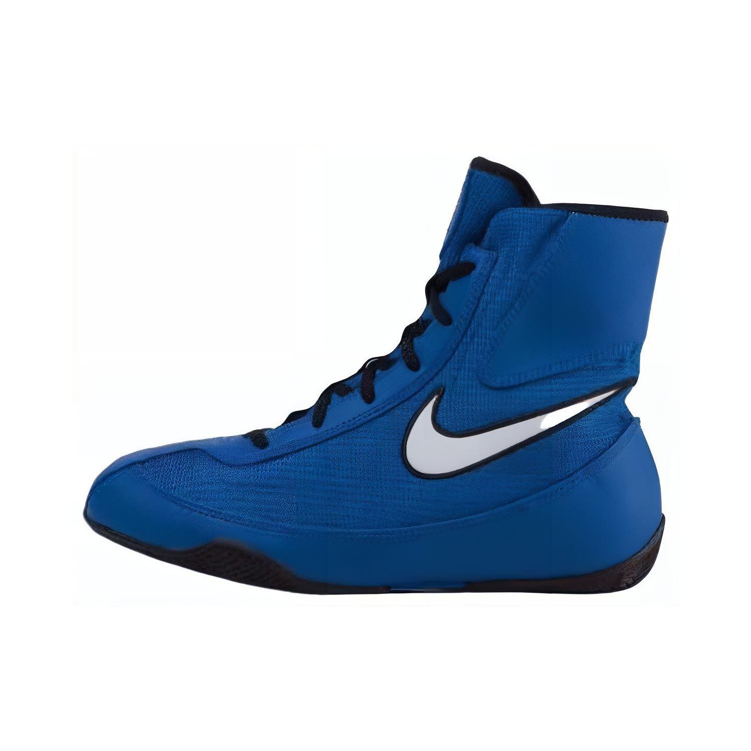 Nike Machomai Team Abrasion Resistant Breathable High top Training Shoes Unisex Blue 321819-410 40.5