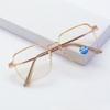 Anti-radiation Blue Light Glasses Transparent Square Frame Glasses for Women Eyewear