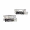 2Pcs Led For Toyota Crown S170 S180 S200 S210 Royal Projector Car Decor Welcome Door Lights Puddle Lamp Sticker Accessories