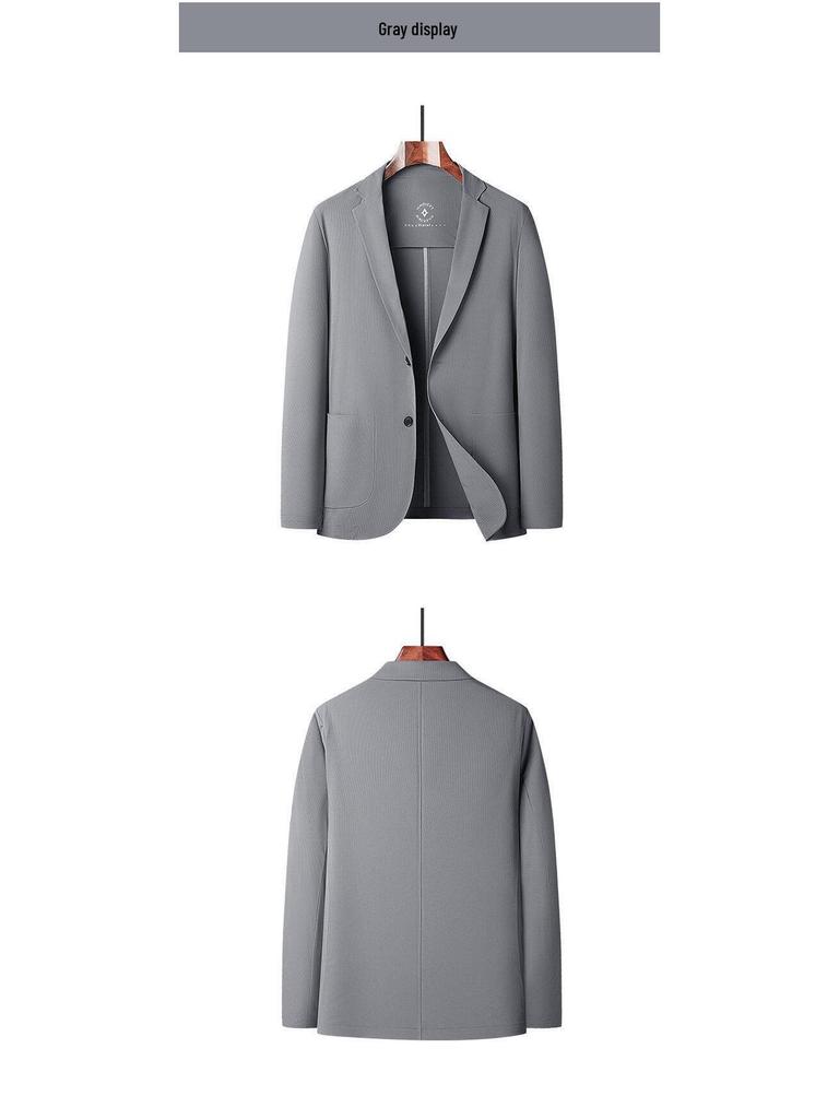 Ice Silk Sun Protection Blazer for Young Men - Summer 2025