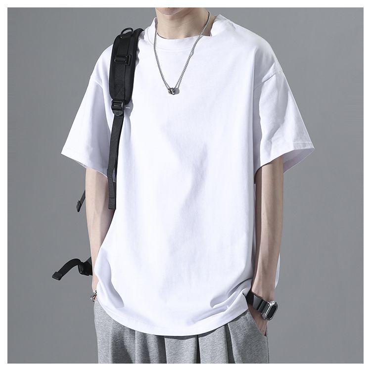 Men s Trendy Loose Half-Zip Hoodie - Spring/Autumn Versatile Stand-up Collar Casual Jacket M (80-105 jin)