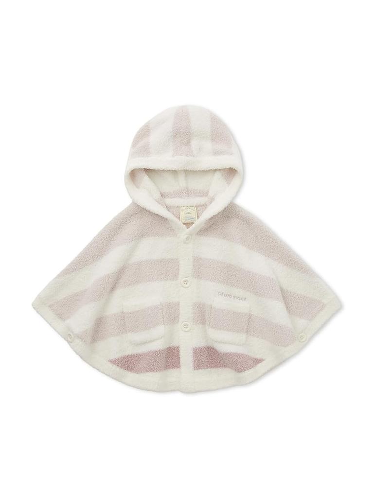 Gelato Pique BABY Bebimoko Border Poncho PBNT245406 PNK 70