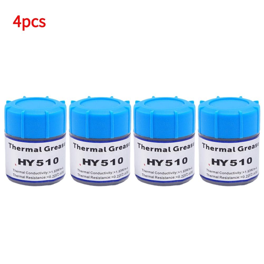 1/-10pcs 10g HY510 Silicone Thermal Paste CPU Thermal Paste For Conductive Grease Heatsink CPU GPU Chipset Notebook Cooling