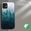 Ink landscape painting Suitable For iPhone 16E 17 Pro Max 15 Pro 14 13 Plus 12 mini 11 16 Air 17Pro magnetism Glass Phone Case