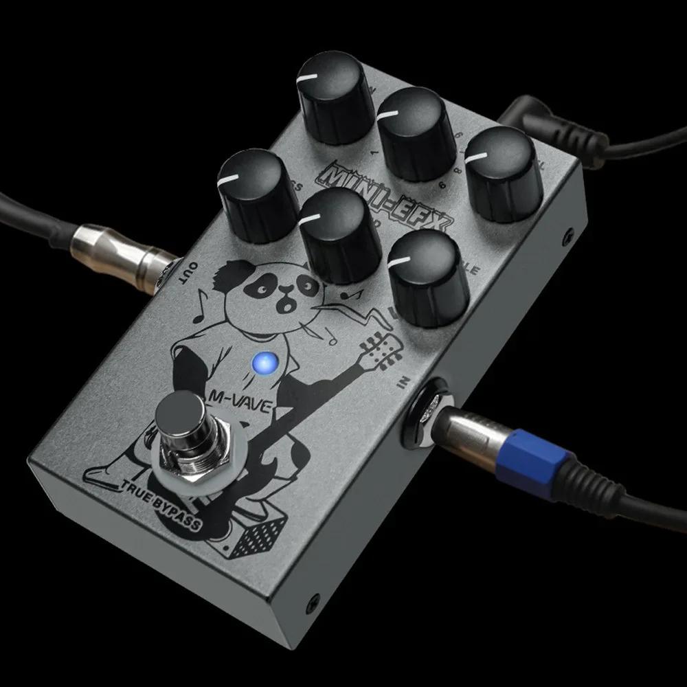 M-VAVE MINI-EFX Pro Guitar Processor | 9-Tone Metal Shaping & True Bypass | Compact FX for Live/Studio/Practice