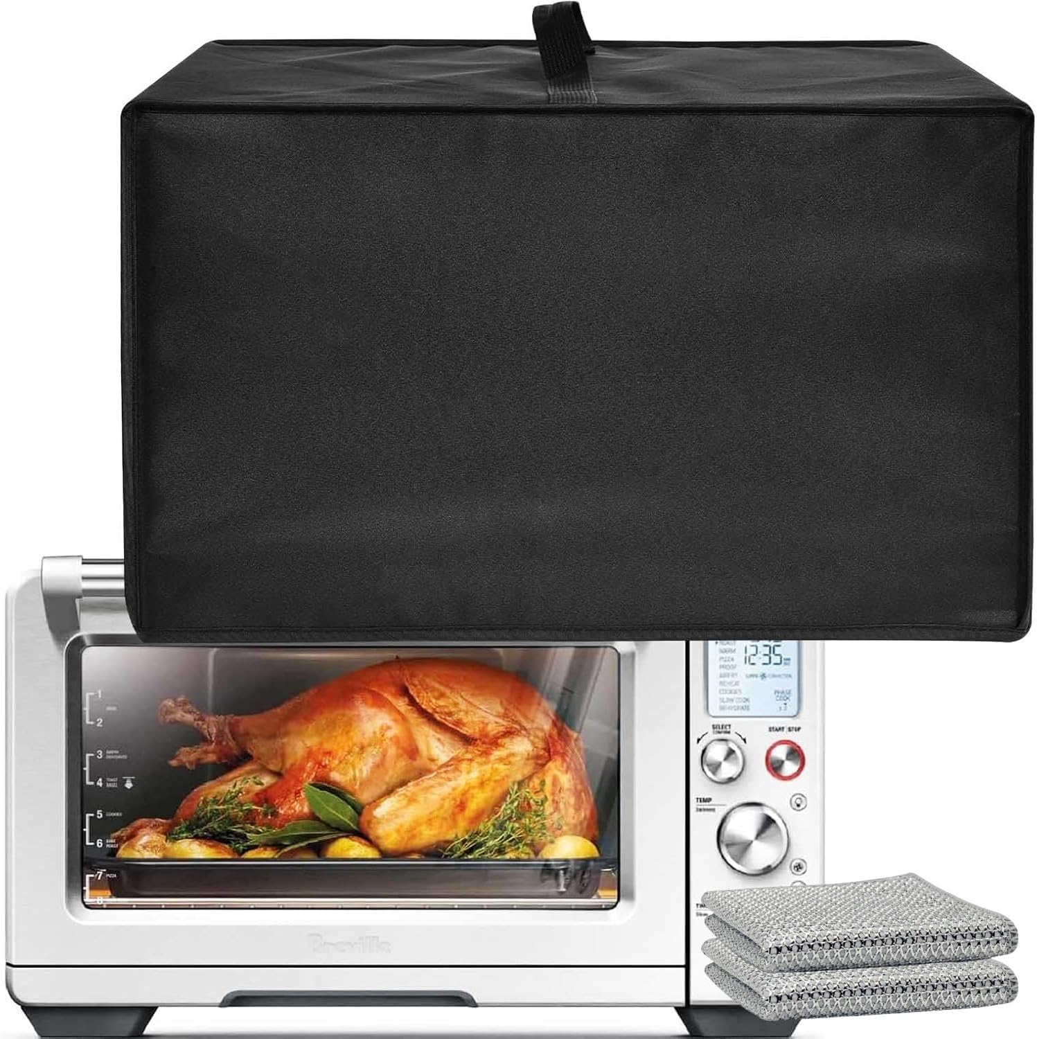 

Fryer Cover, Heat-Resistant Waterproof Dust-proof, Compatible with Smart Oven Air Fryer Pro United States