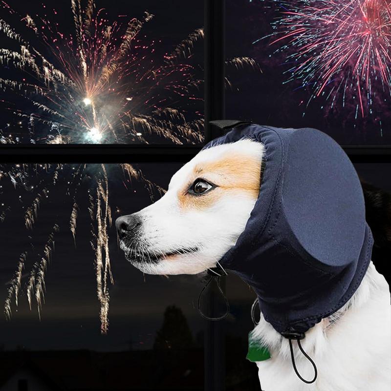 Noise Cancelling Headphones For Dogs Pets Noise Protection Hoodie Adjustable Dog Noise Cancelling Ear Muffs for Firework