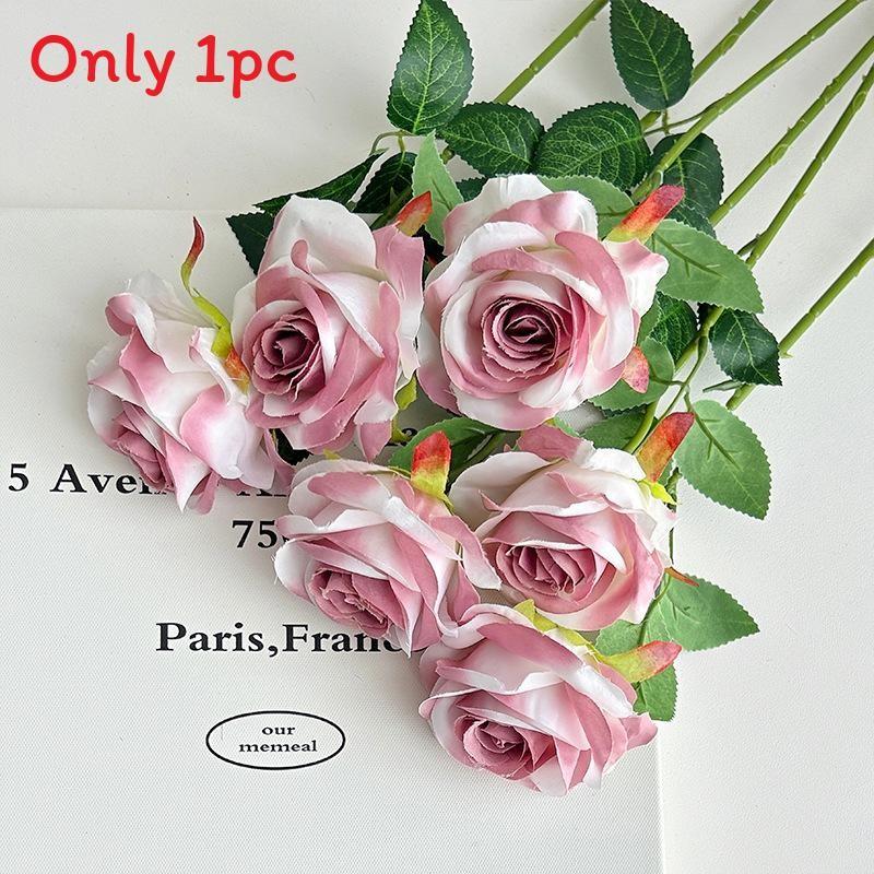 Elegant Artificial Silk Roses For Wedding Centerpieces And Home Styling