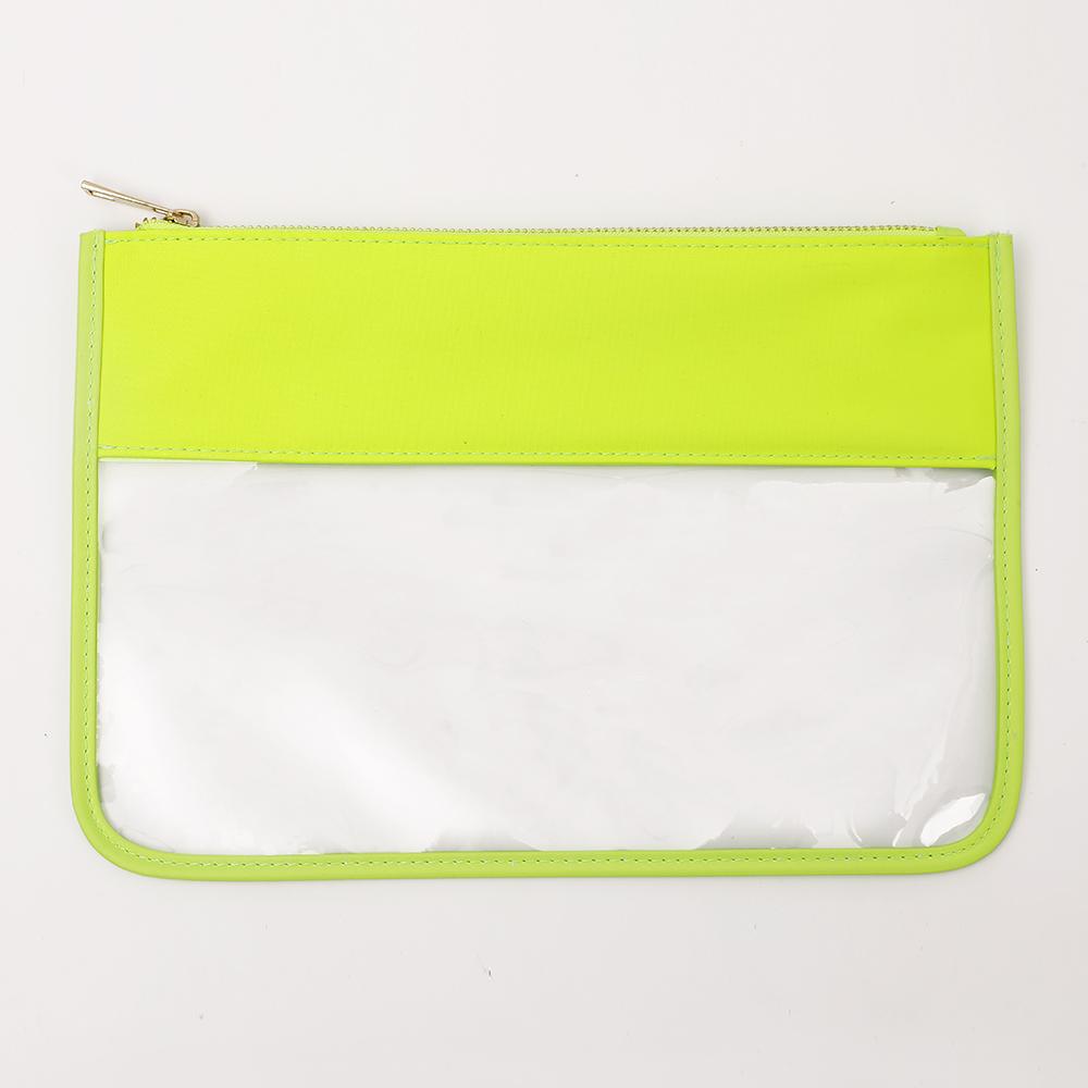 RTS Stock Nylon Girls Durable Colorful Simple School Bag Holder Storage Pouch Bag Gift Cute Marker Pen Classic Slim Pencil Case