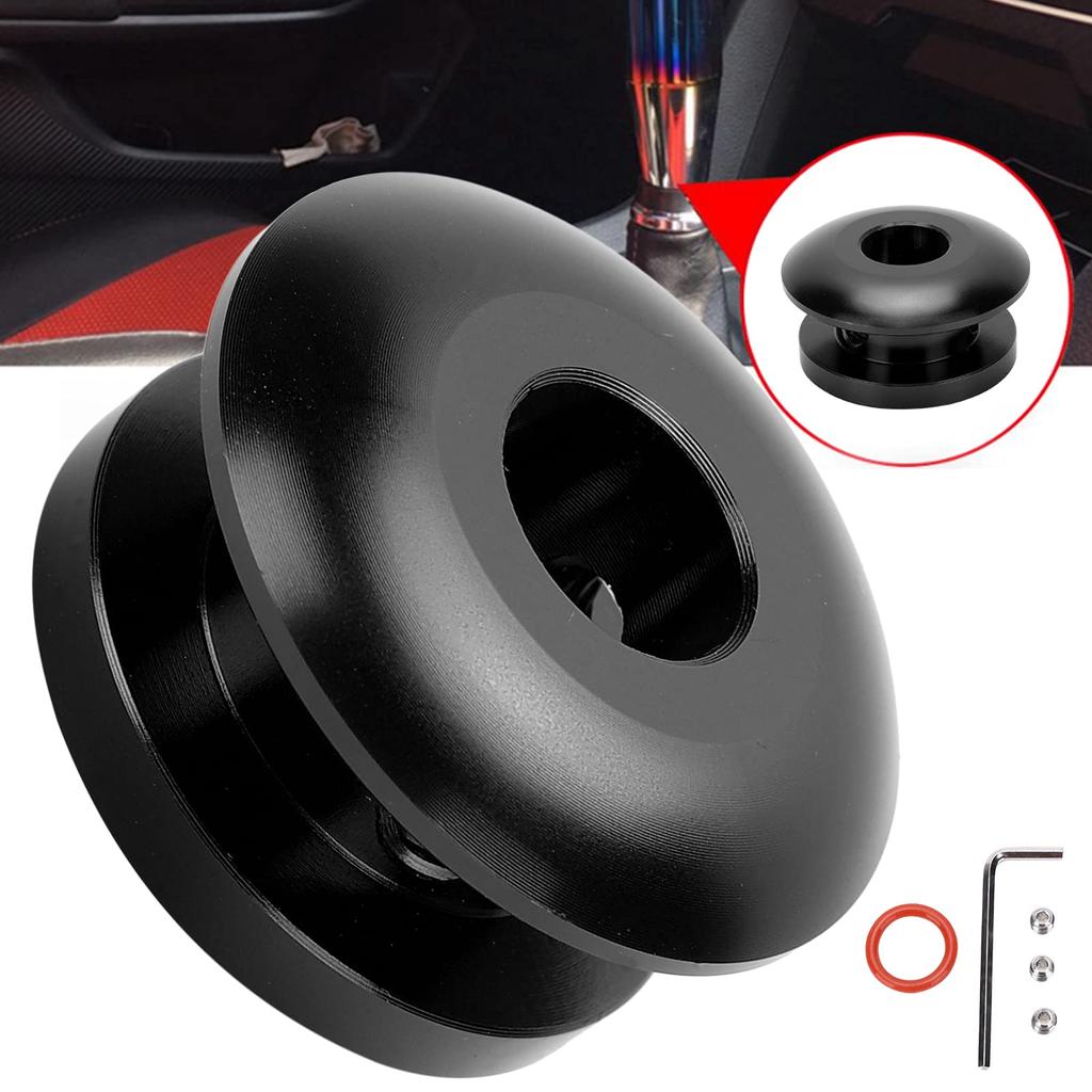 Shift Knob Boot Retainer Limiter Shifter Shifter Head Buckle Stopper Universal for Car (B)Black))
