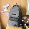 College Student Schoolbag Women's New Japanese Simple Travel Backpack Men's Junior High School High School Students Large-capacity Backpack