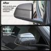 QPPU3 For Tesla Model Y Juniper 2025 2026 Rearview Mirror Cover Car ABS Side Mirror Cover Exterior Accessories(not fit Standard)
