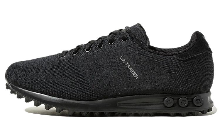 La Trainer Adidas Originals Weave  Triple Black  S78340 36