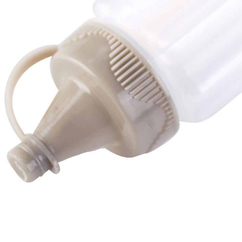 1/4Pcs Mini Plastic Sauce Squeeze Bottle Jam Extrusion Bottles Outdoor Barbecue Seasoning Bottle Set Bento Lunch Box Accessories