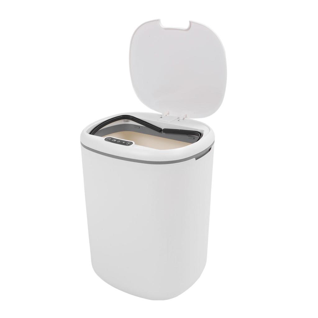 Smarter Sensor Mülleimer High End 18L Großes Fassungsvermögen Automatischer Mülleimer mit LED-Licht für Wohnzimmer Schlafzimmer