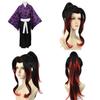 Exquisite Anime Demon Slayer Kimetsu No Yaiba Kokushibou Cosplay Costume For Parties