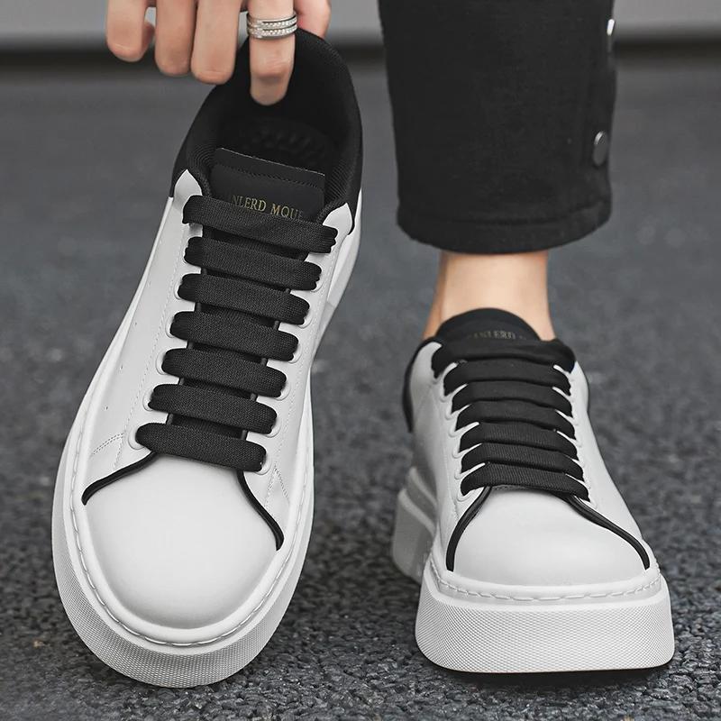 Spring and Autumn New White Shoes Fashionable, Versatile, Lightweight, Comfortable, Men's and Women's Casual Sports Shoes 39-44