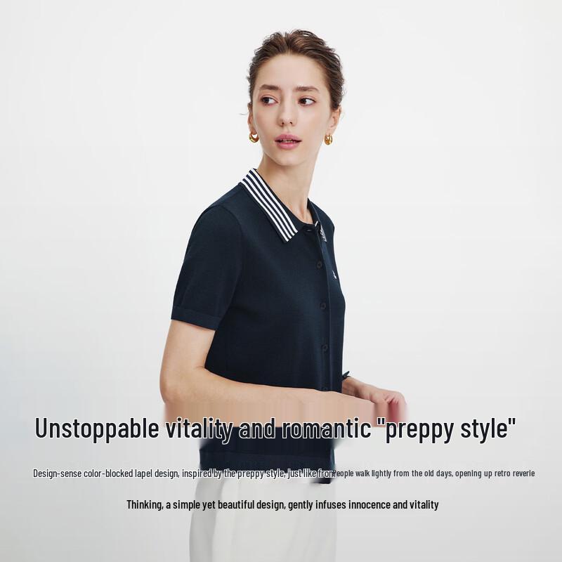 Navigare Women's Short Sleeve Polo Shirt