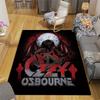Ozzy Osbourne Stili Diversi Tappetini Retro Scelta Multipla Tappeto Soggiorno Cucina Antiscivolo Tappeto di Benvenuto