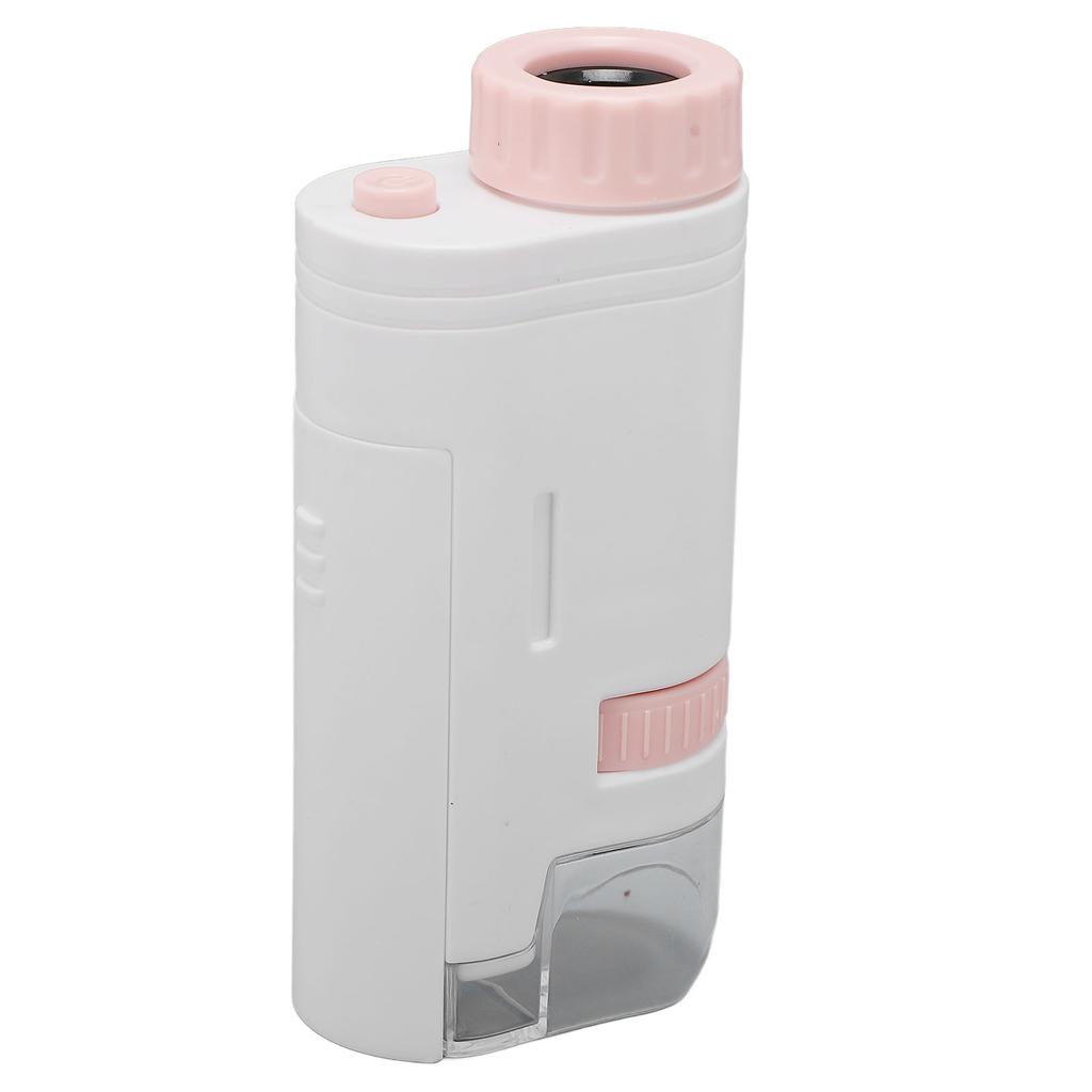 Kids Microscope Portable Miniature Microscope Pocket Microscope for Home School Outdoor Science Expe