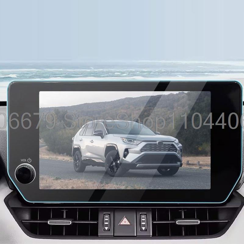 

Tempered glass screen protector For Toyota RAV4 2023 2024 10.5 inch Car infotainment radio GPS Navigation lcdscreen inteior прозорий