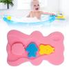 1.8in Thickness Baby Bath Sponge Mat Rubbing Skid Proof Soft Cartoon Shape Thicken Baby Bathing
