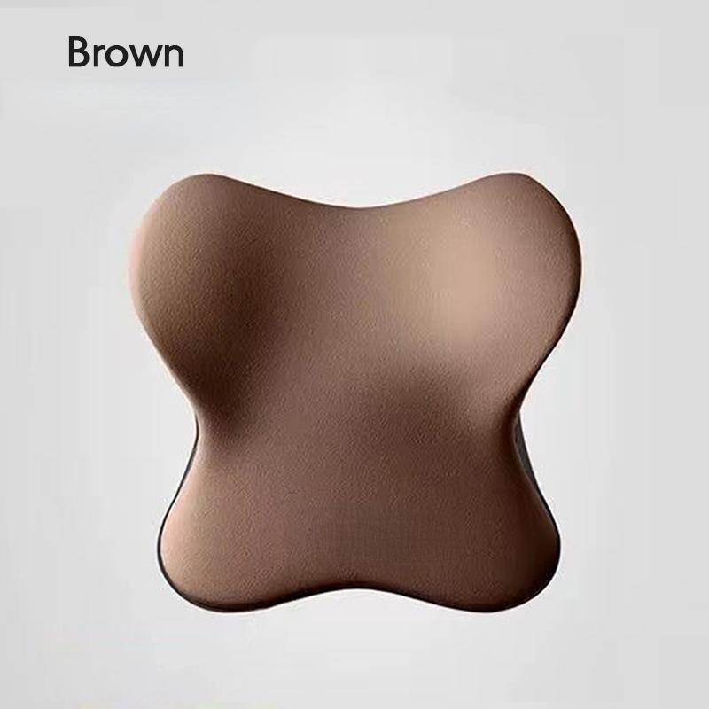 Apoio lombar para encosto de cabeça de carro Almofada lombar Almofada de espuma de memória Almofada lombar para encosto Almofada de pescoço confortável para carro Acessórios para carro