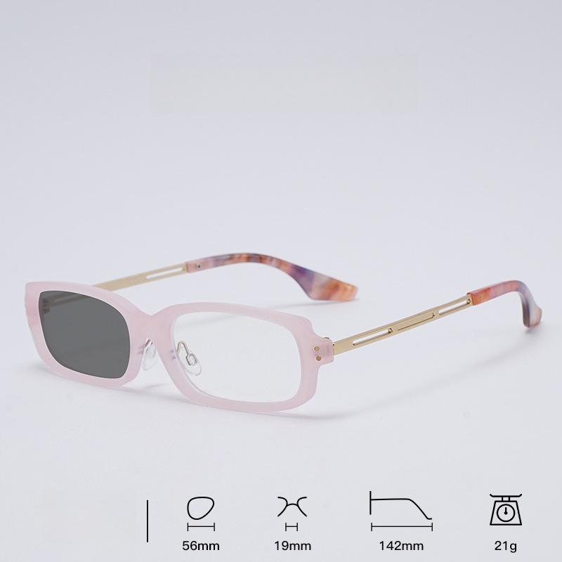 New Vintage-Style Small-Frame Photochromic Presbyopia Glasses for Women Ultra-Lightweight Anti-Blue Light Reading Eyeglasses