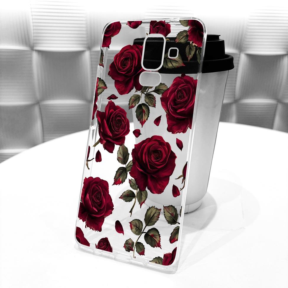 Clear Cover For Samsung J8 2018 Case SM-J810G Cute Cat Fashion Butterfly Funny 2D Painted Casing For Samsung Galaxy J8 2018