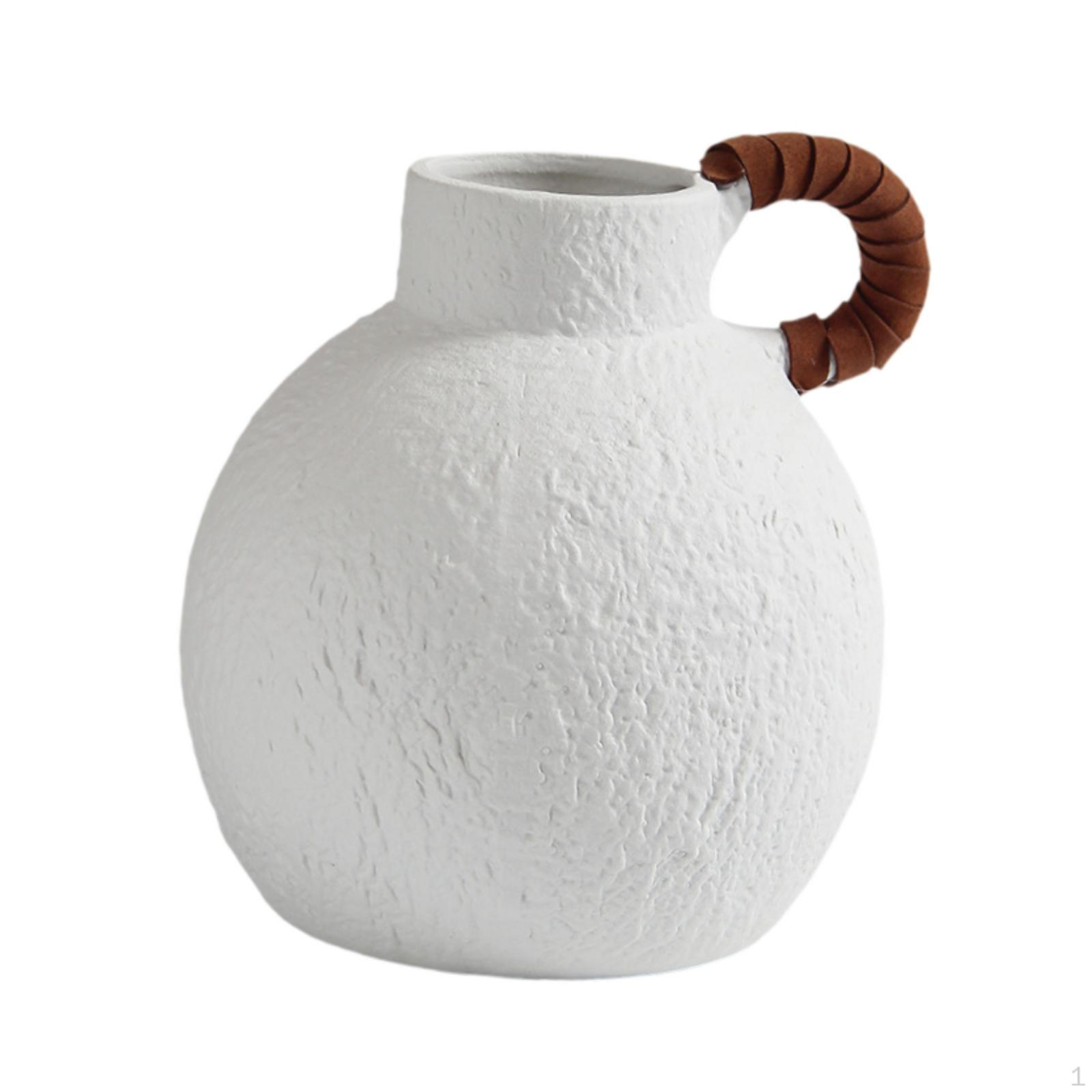 

Керамическая ваза для цветочных композиций Идеально для дома и офиса 18.5cmx20cm