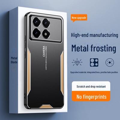Funda protectora de metal extrema para Redmi K70 Pro/ K60: carcasa todo incluido de alta gama para teléfonos Redmi.