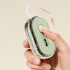 Slide Mechanism Dental Floss Dispenser Automatic Pop-Up Dental Floss Case  Travel Toiletry Storage
