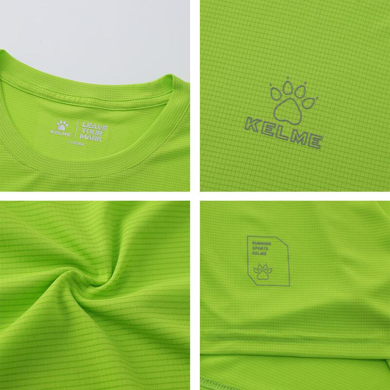 KELME Herren Frühling Schnelltrocknendes Langarm-Laufoberteil