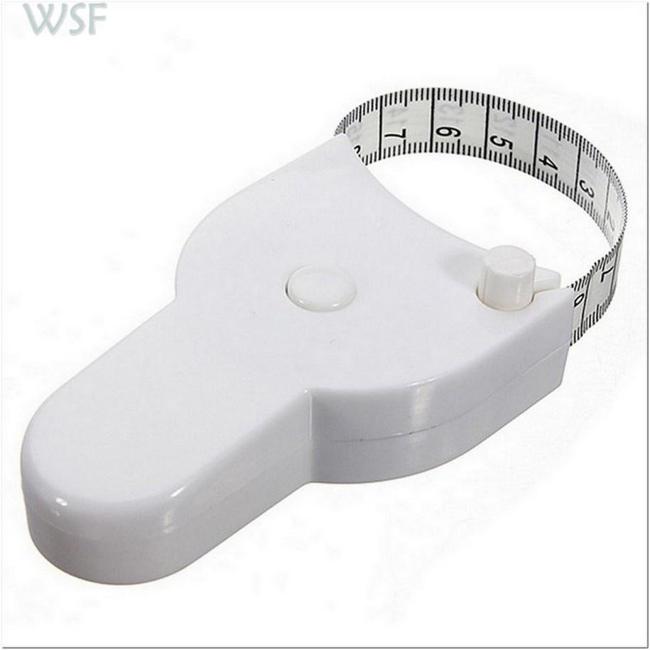 Fangle Practical Fitness Accurate Fat Caliper Measuring Body Tape Ruler Measure WSN2