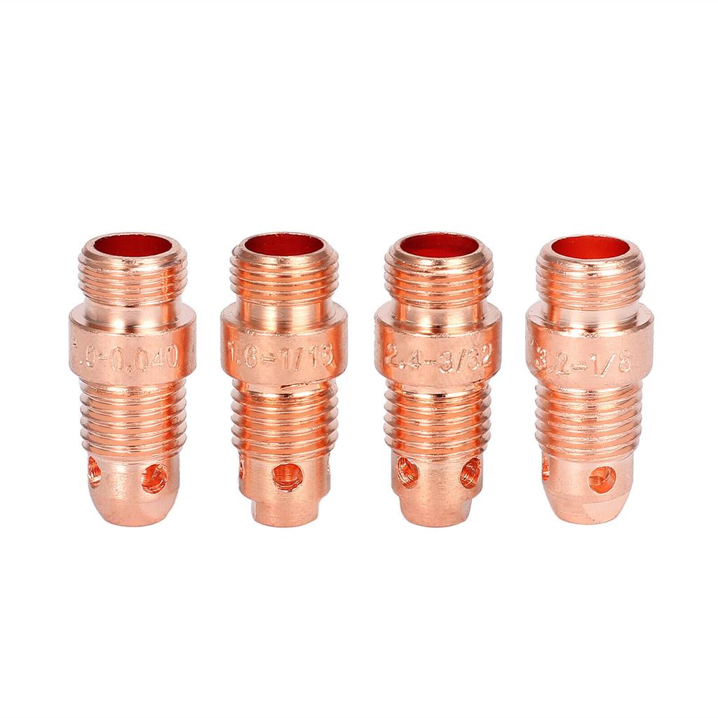 55Pcs TIG Welding Torch Accessories Kit with Nozzle Gas Len Gas Collet TIG Back Cup O-Rings Cup Gasket for TIG WP-17/18/26