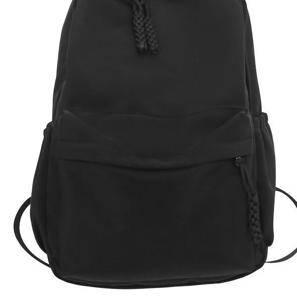 Korean-Style Lightweight Backpack for Girls: Large Capacity, Simple & Casual Design for Junior High & High School Students