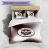 Set Lenzuola Stampato Brentford Football 3 Pezzi, Comodo Set Copripiumino per Camera da Letto Amico della Pelle