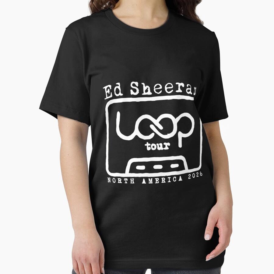 Ed Sheeran Loop Tour North America 2026 Concert Essential T-Shirt