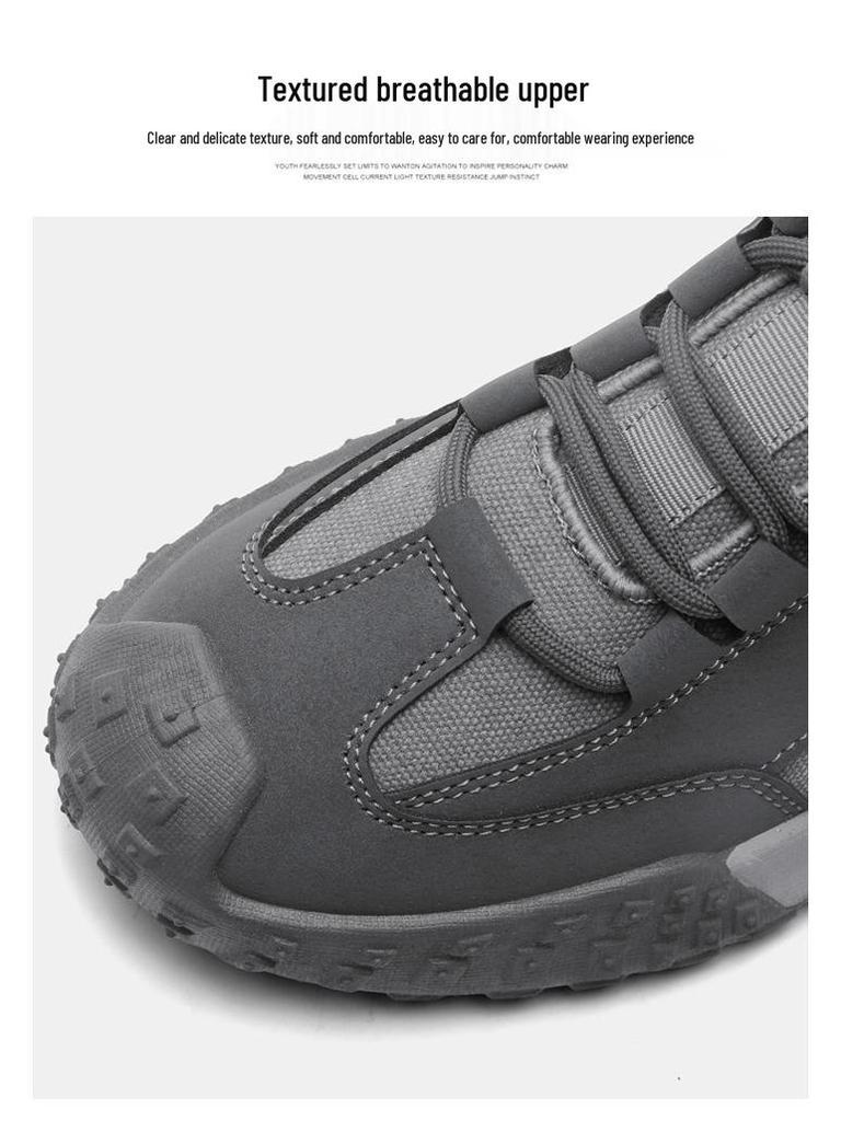 Men's Non-slip Outdoor Hiking and Climbing Shoes - Casual Work and Mountaineering Footwear