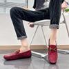 Men’s Moccasins Penny Loafer Driving Shoes Comfort Leather Flats Casual Slip-ons Plus Size Color Shoes for Men