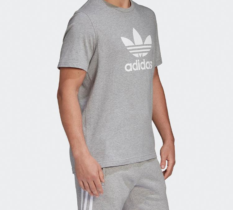Men's T-Shirt Adidas Originals T Shirt Men's Medium Heather Gray