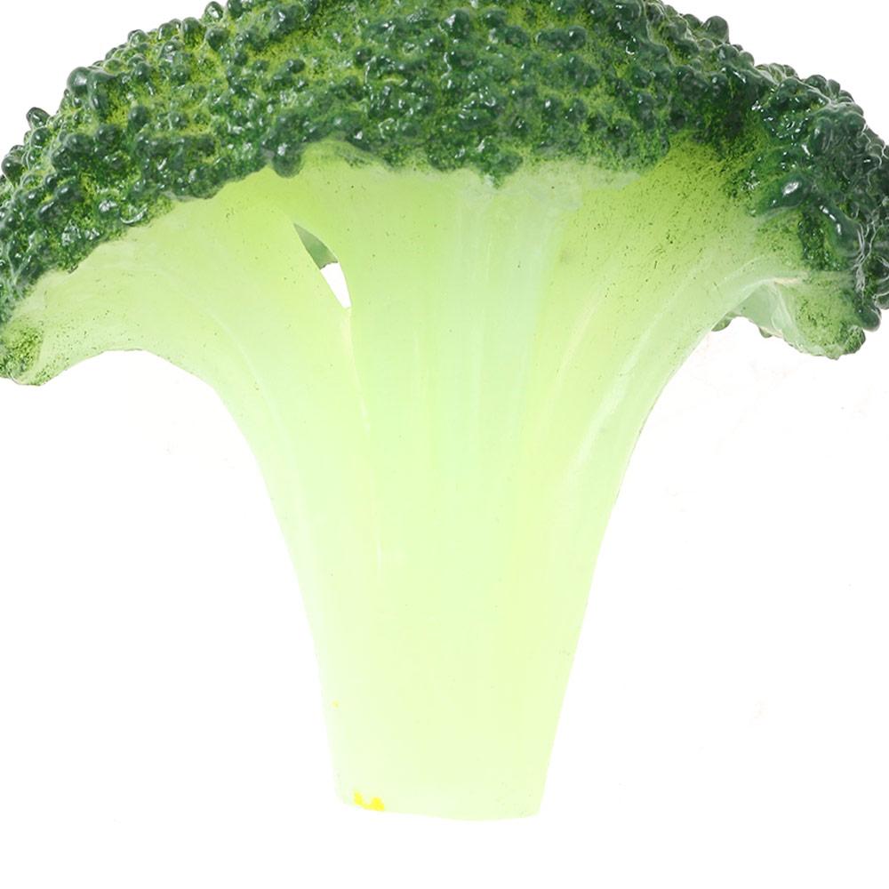 Green Artificial Vegetables PVC Simulation Broccolis Artificial Broccoli  Kitchen Decor