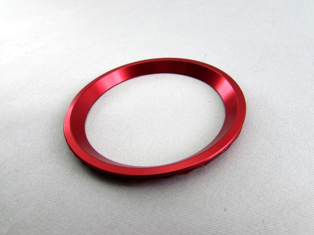 BRIGHTZ GLA Class X156 Aluminum Steering Ring, Red [INT-ETC-245] X 156 W156 W GLA180