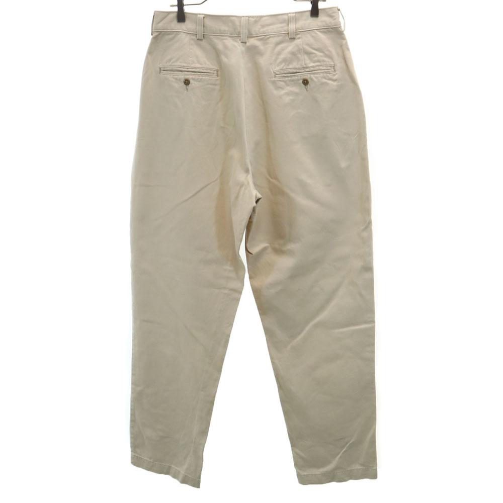 RRL 90s Red 3 Stars Initial Tag Old Tapered Pants W34 Beige Men's Used