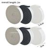 2M Sponge Foam Seal Strip Tape Adhesive Anti Collision Soundproof Weather Stripping for Doors Windows Furniture Protection
