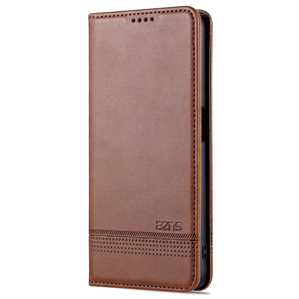 Deluxe Magnetic Adsorption Leather Case for OPPO Realme Q3s Q3 S Flip Cover Wallet Protective Case Capa Fundas Coque