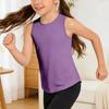 Women’s Sleeveless Racerback Pleated Back Tank Top Lightweight Loose Fit Casual Athletic Shirt for Everyday Wear