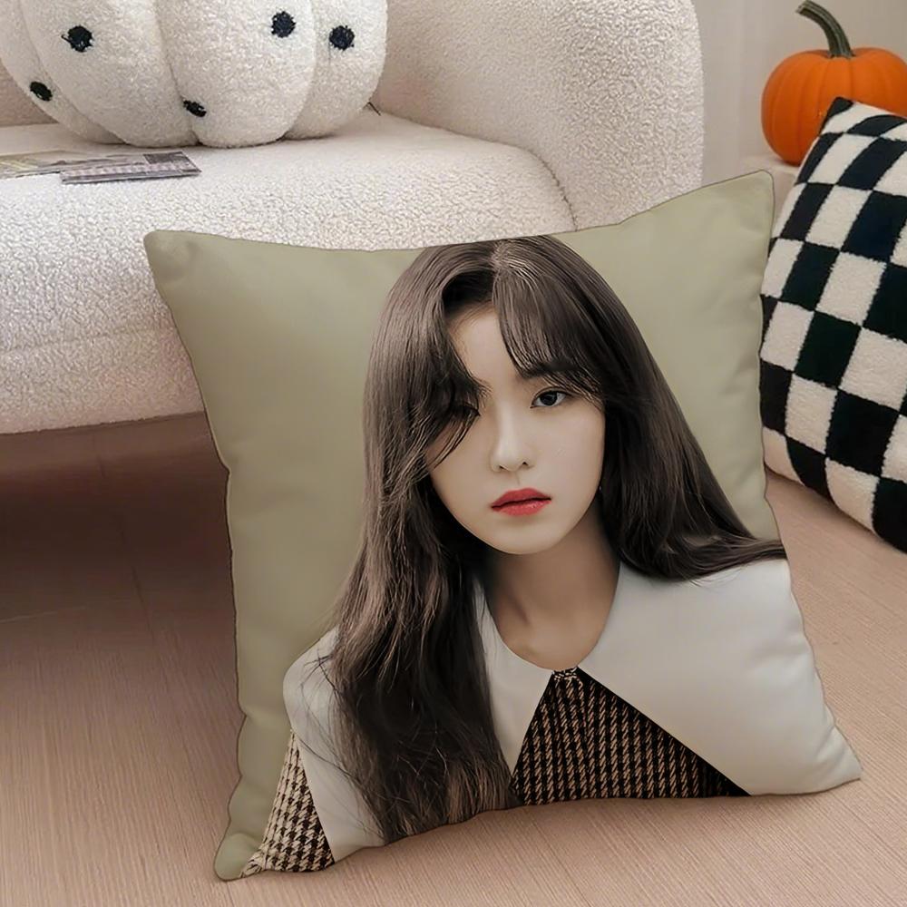 Fashion Korea BBae Ju Hyun Irenes Cushion Cover Throw Pillow Cover Hidden Button Durable Polyester Chair Cushion
